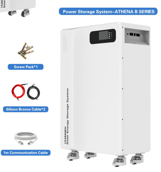 Batterie Lithium 15,36 KWH Athena B Series